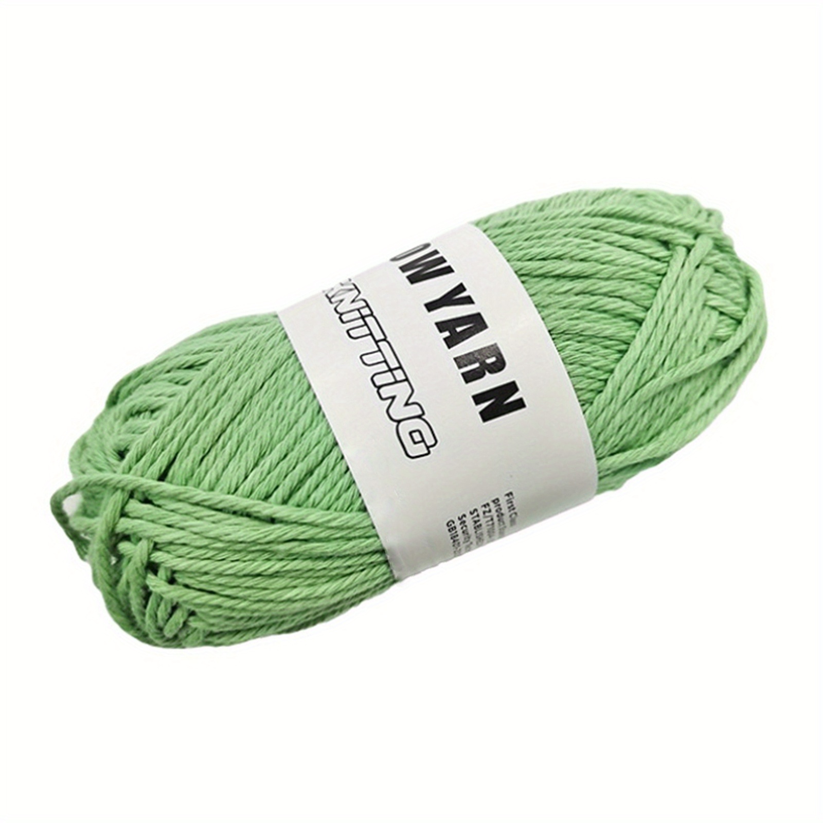 Pure Cotton Functional Luminous Yarn Knitting Wool Yarn Glow Temu
