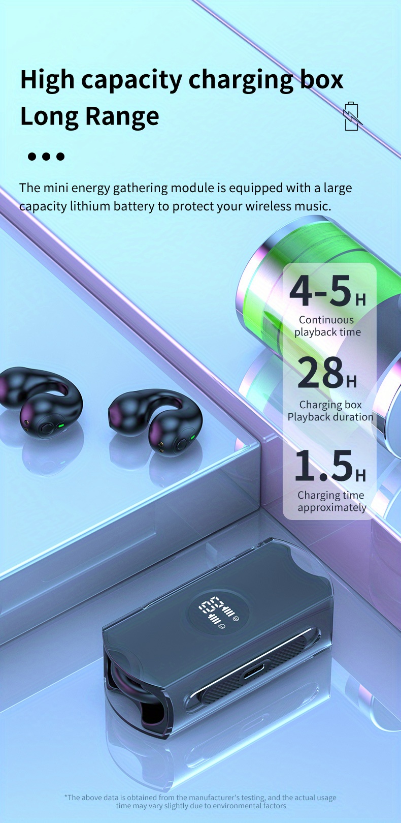 True Wireless BT Earphones