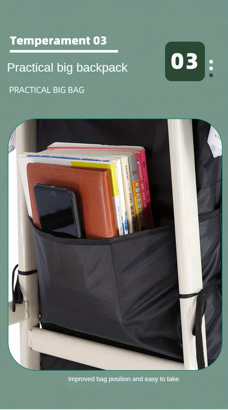 Desk Side Hanging Storage Bag Pen Rack Desk Classroom Temu