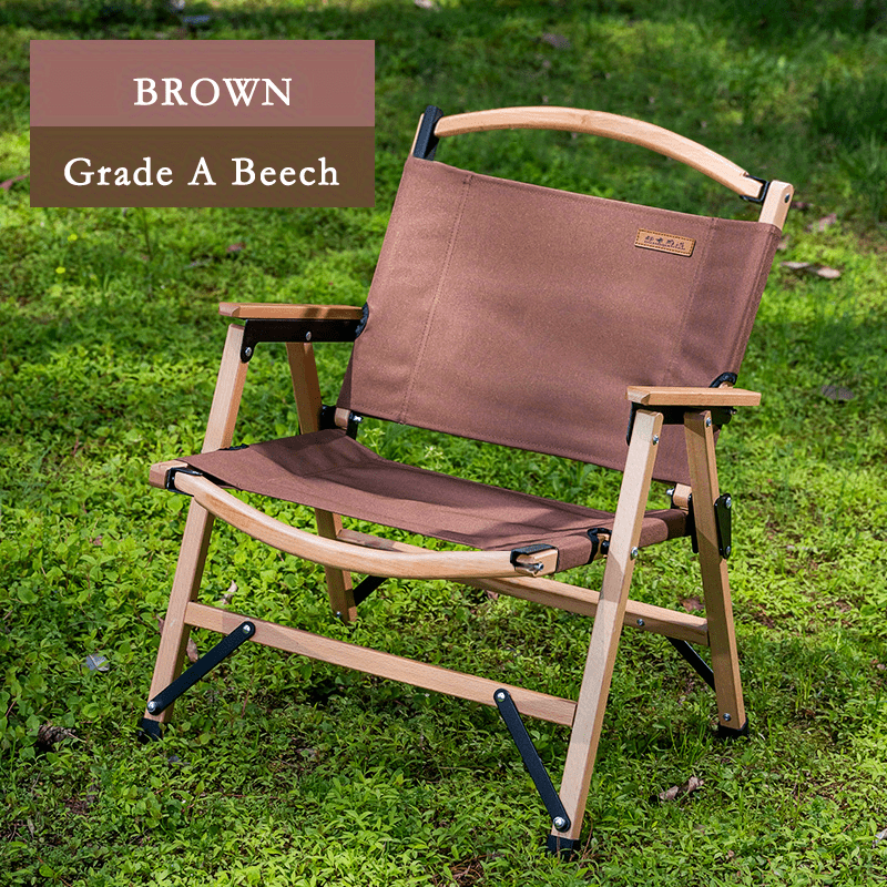 1pc Lightweight Detachable Folding Chair For Outdoor Fishing Picnic And  Camping Solid Wood Construction For Comfort And Durability, High-quality &  Affordable