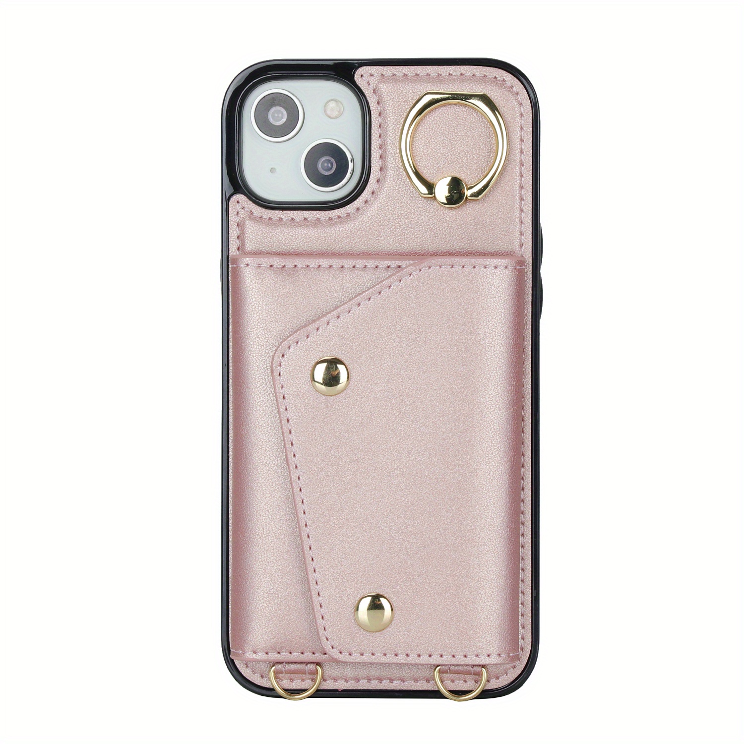 BL Phone Case For iPhone 14 13 12 11 Pro Max XS Max X XR 7 8 PlusLeather  Luxury LV Fashion Phone Case flip holder Phone Cover Card Slot with Sling  Strap