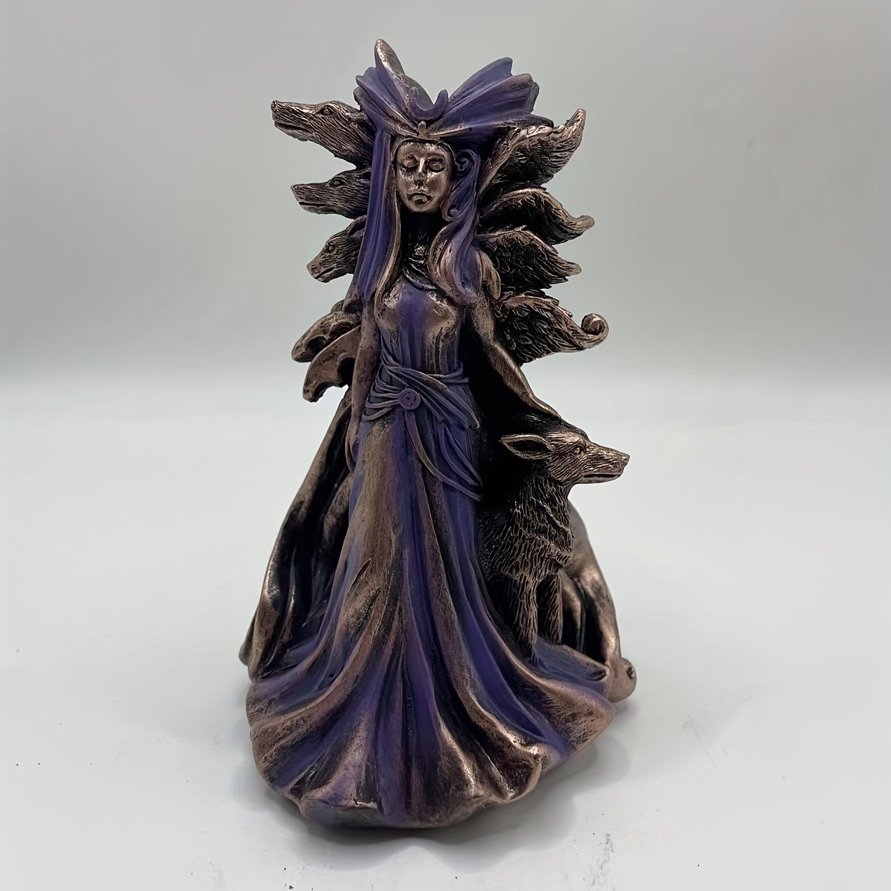 Greek Goddess Magic Resin Statue Decoration Desktop Bedroom Temu