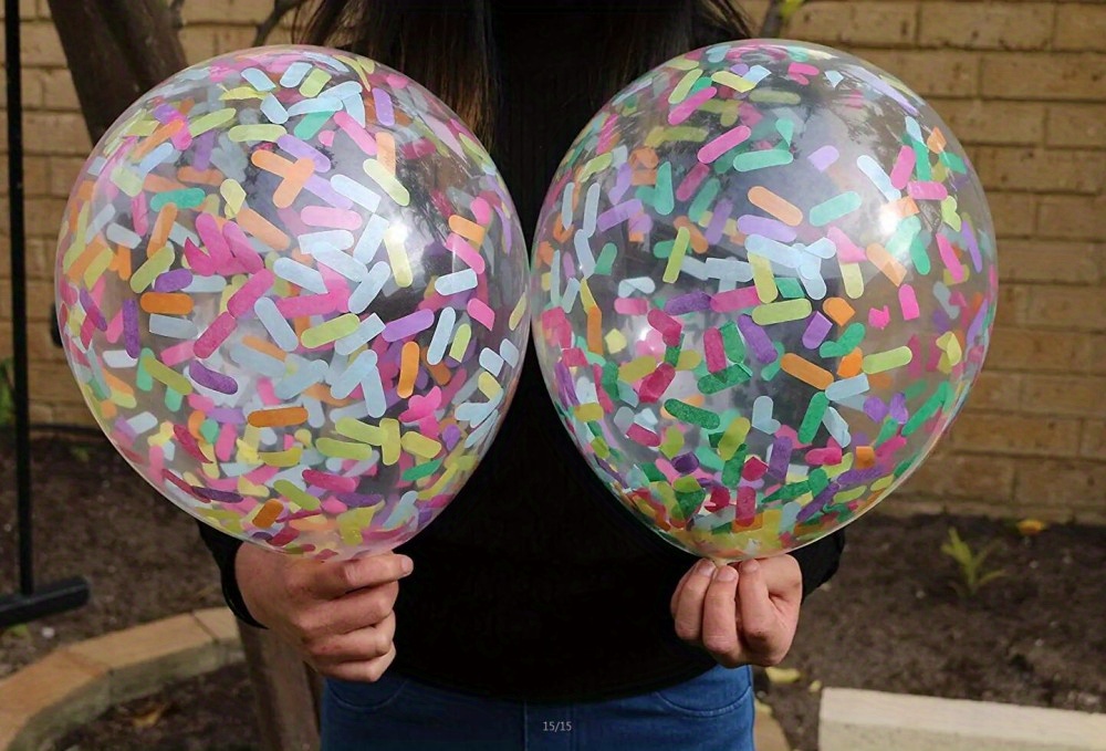 Long Oval Sprinkle Confetti For Baby Shower Birthday Party - Temu