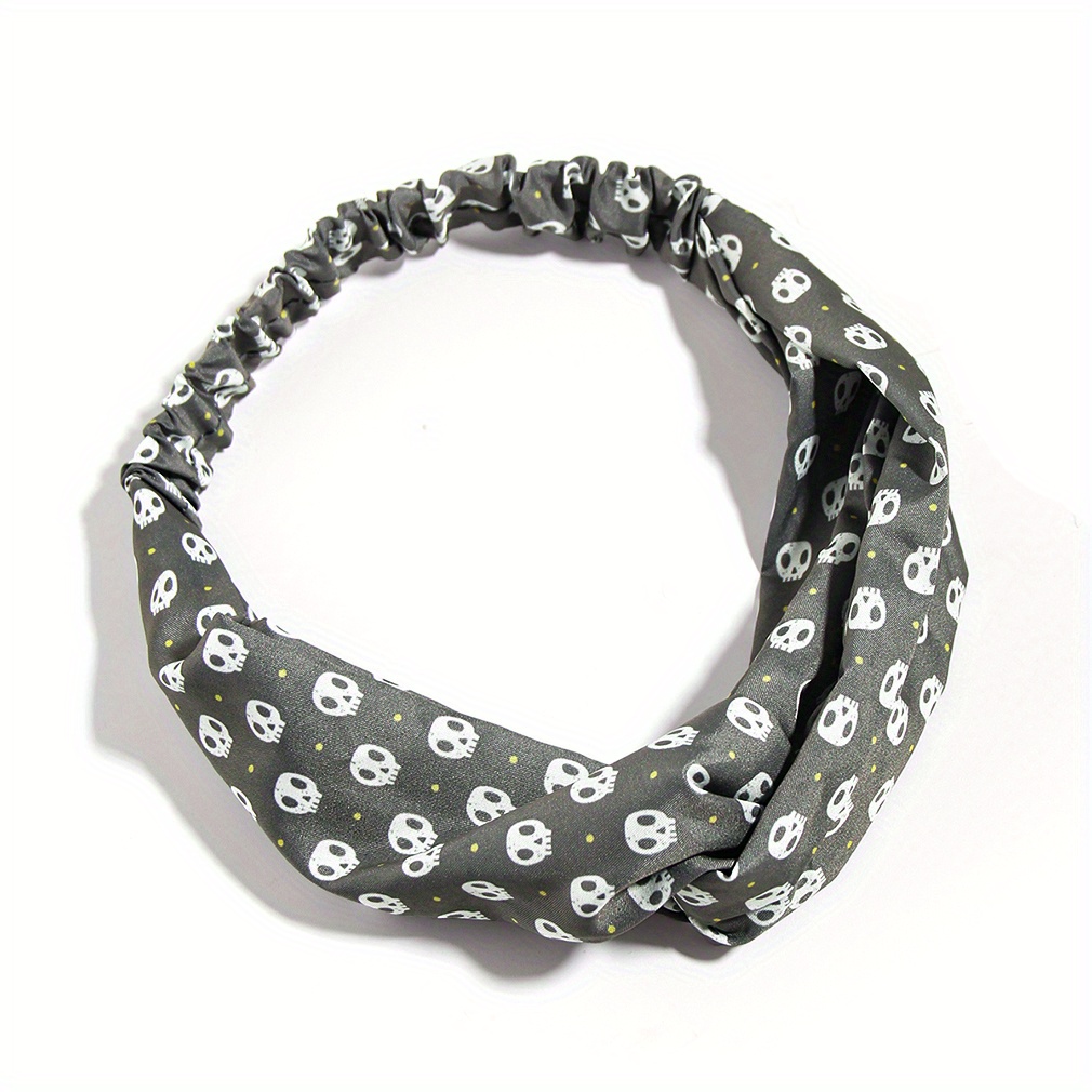Cartoon Print Halloween Headbands for Party and Daily Use