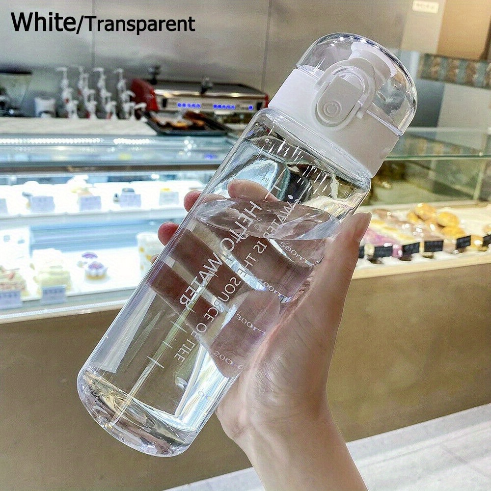 Botella Agua Deportiva Transparente Prueba Fugas 780 Ml - Temu Mexico