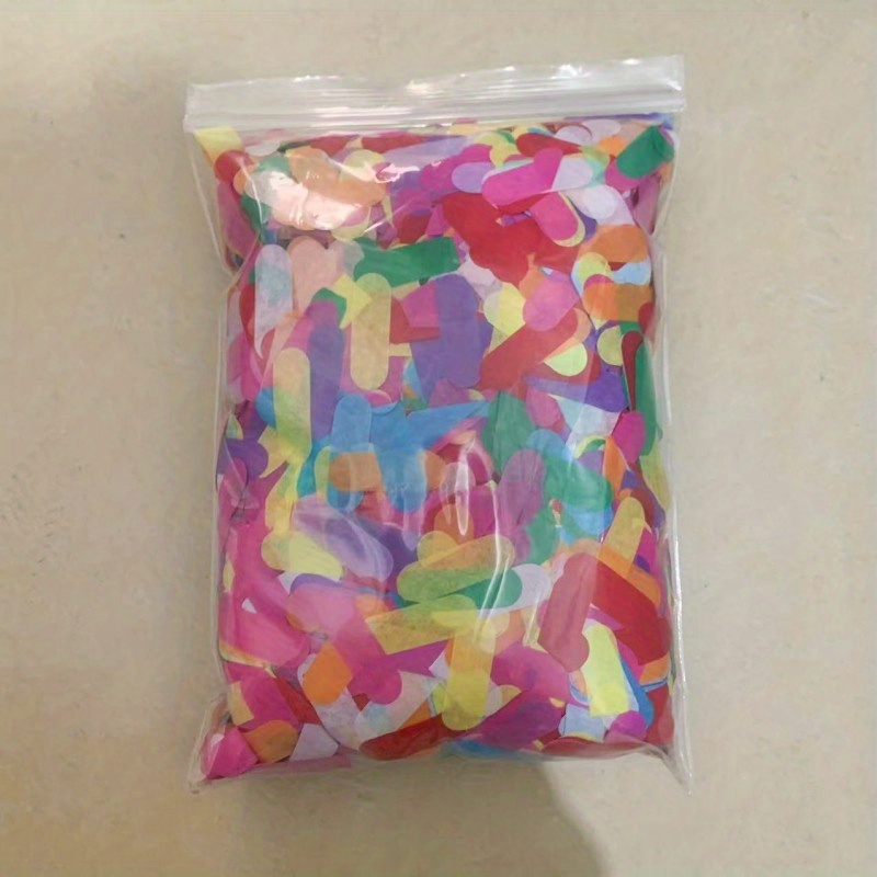 Long Oval Sprinkle Confetti For Baby Shower Birthday Party - Temu