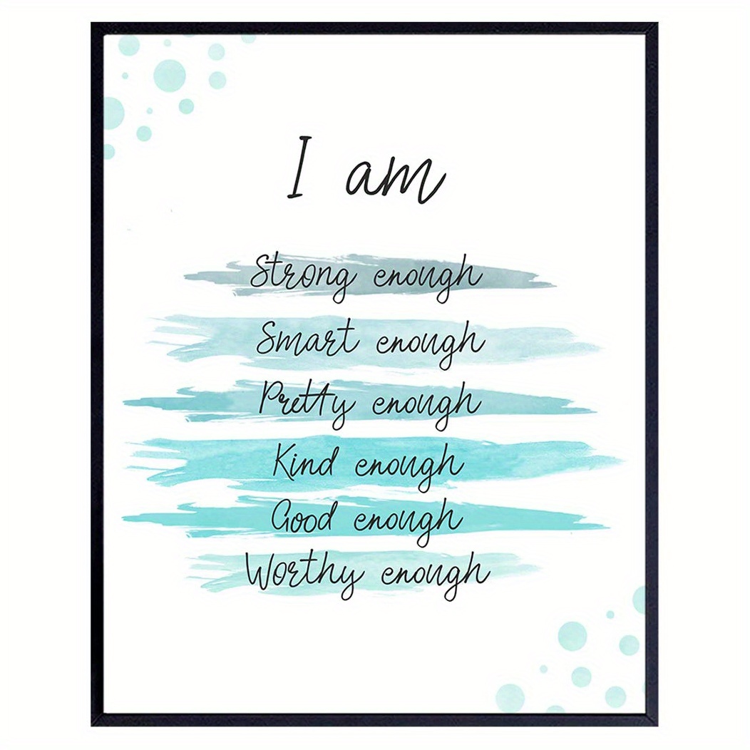 Empowering Mental Health Print Inspirational Wall Art 