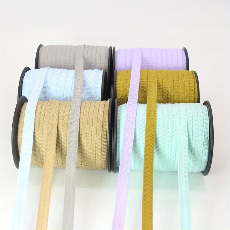16mm Super Soft Herringbone Cotton Weave Ribbon, Trimming Edging  Dressmaking DIY