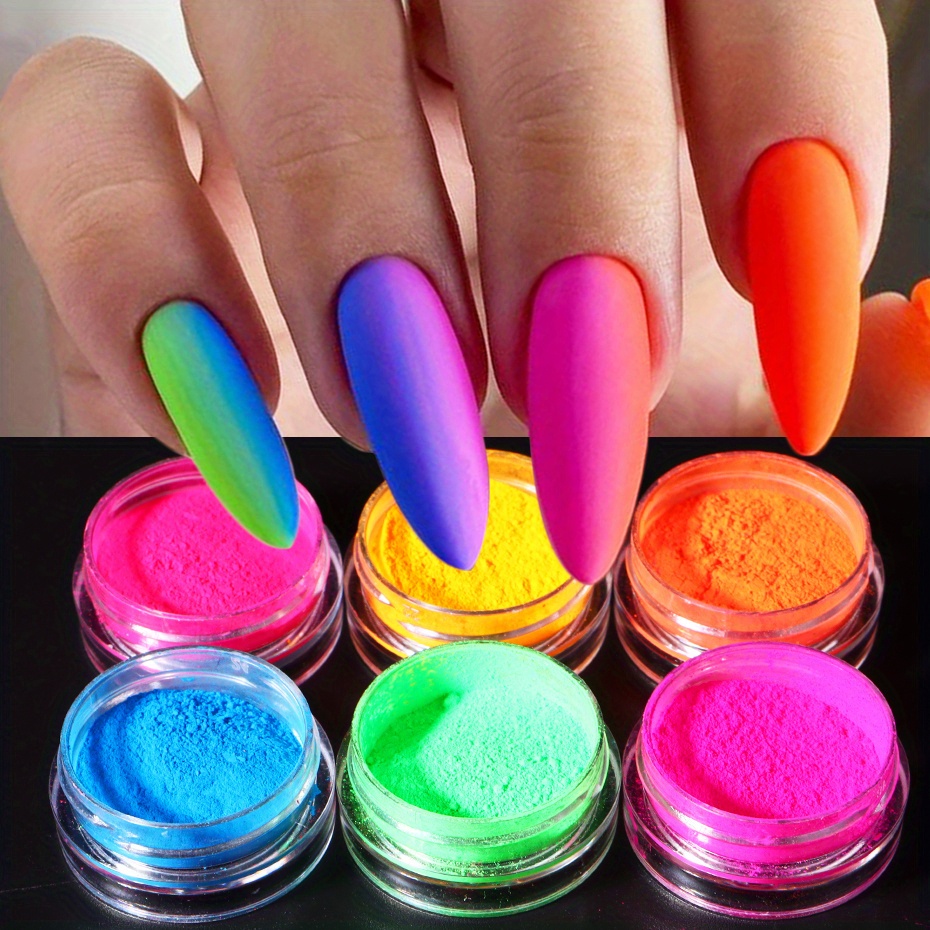 Super Bright Pigment Nail Powder – Glitter Arty Nails