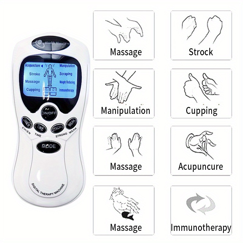 Ems Two Drag 8 Digital Therapy Massager Machine Muscle Relax - Temu