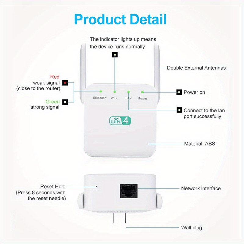 300mbps wifi repeater wifi extender amplifier wifi booster wi fi signal 802 11n long range wireless wi fi repeater access point details 1