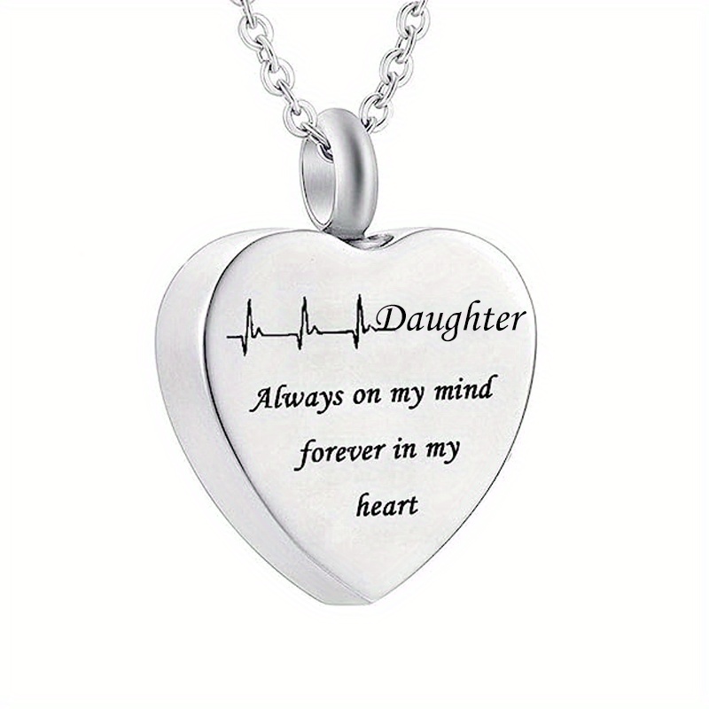 Forever and always heart on sale necklace