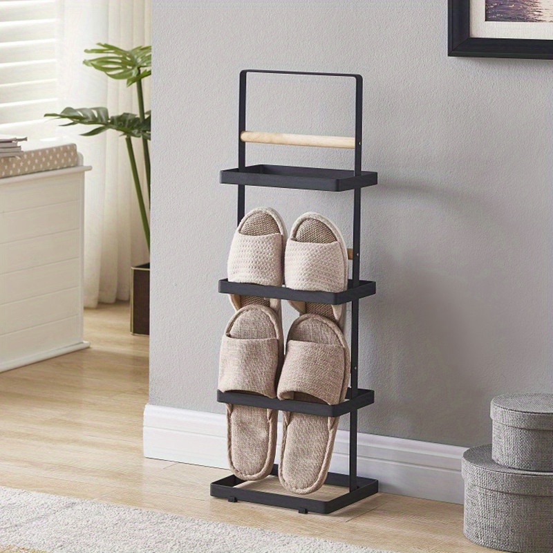 4 Layer Simple Shoe Rack Z-Shaped Organizer Cabinets Shoe Shelf Save Space  Slippers High Heels Home Dormitory Sundries Hanger - AliExpress