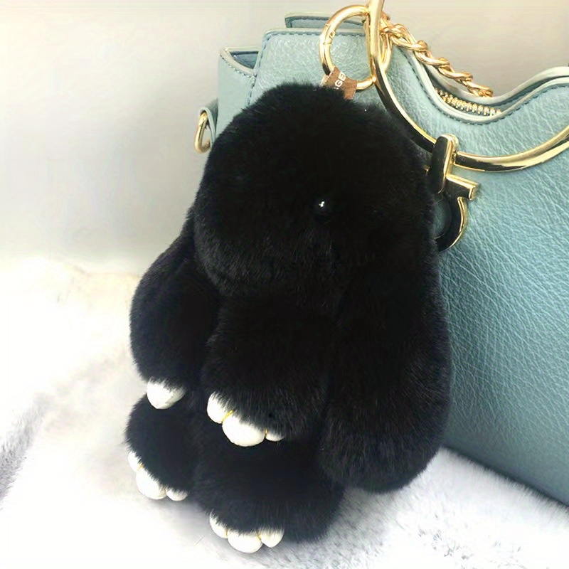 ApolloBox Otter Rabbit Fur Bag Charm