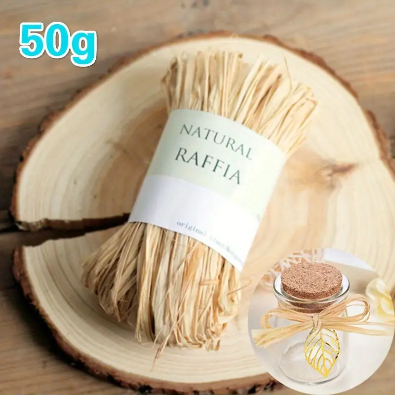 Raffia String Handmade Raffia Natural Raffia For Gift Packing Or Decoration