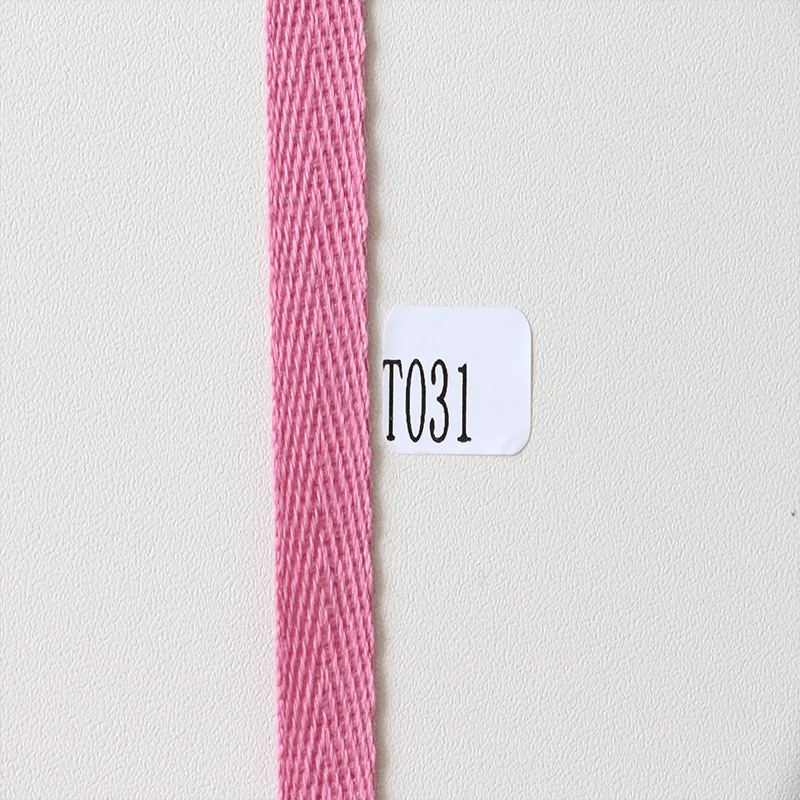 Cotton Twill Tape 5/8 Inch 10 Yards Cotton Ribbon Bias Binding Tape  Herringbone Webbing Trim Light Pink