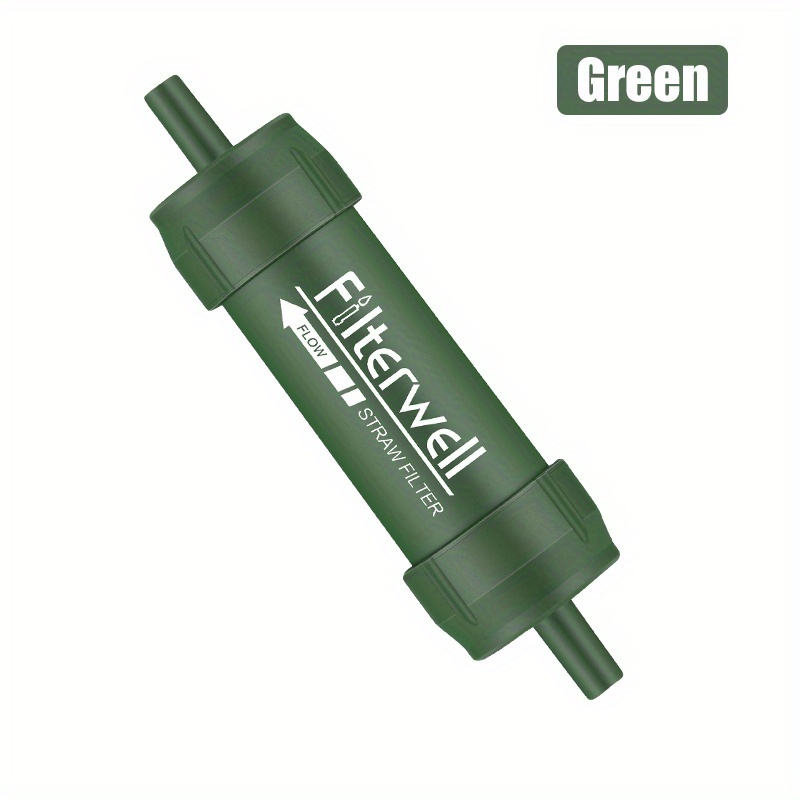 Outdoor Straw Water Filter Purifier: Emergency Survival - Temu