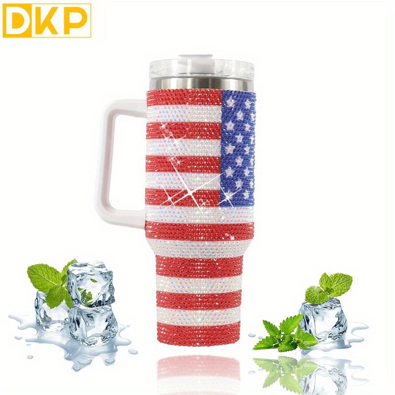 Stainless Steel Patriotic Coffee Tumbler For Men Perfect - Temu