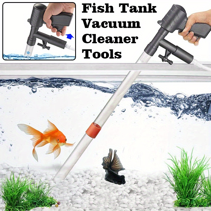 Easy use Aquarium Siphon Quick Water Changes Gravel Cleaning - Temu Canada