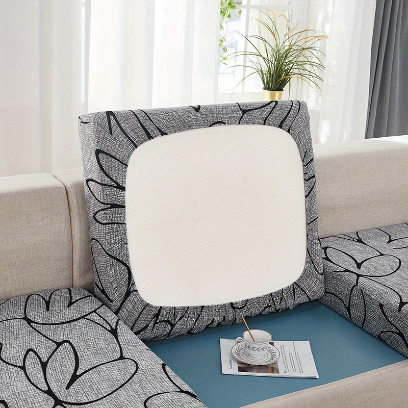 1pc Polyester Printed Sofa Cushion Cover For Living Room Home Non-slip Sofa Cover