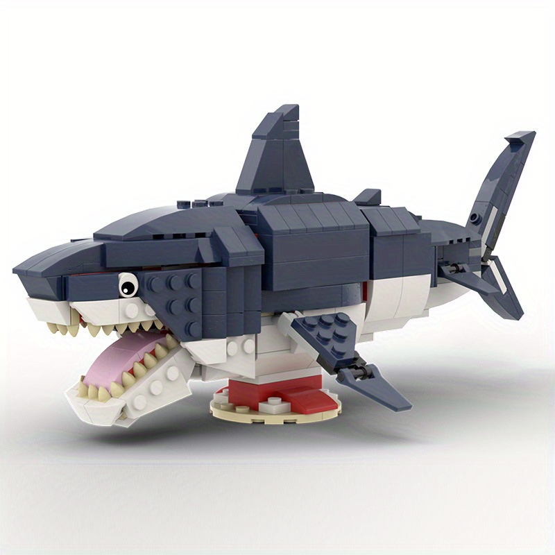 Ocean Polar Zoo Series Deep Sea Shark Underwater World Diy - Temu