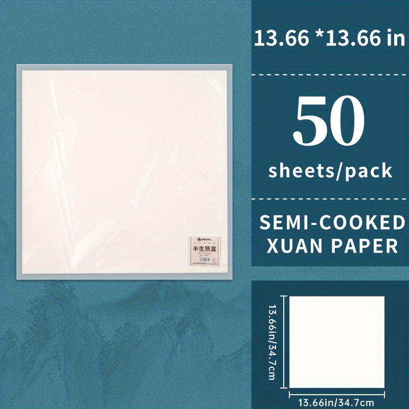 Half Cooked Xuan Paper