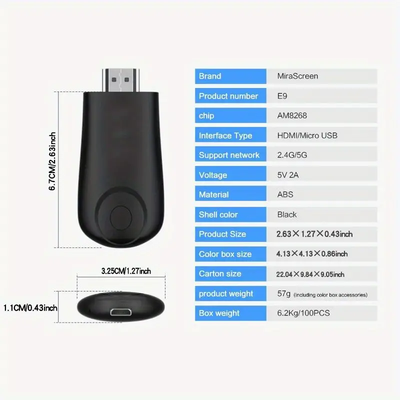wifi tv stick hd wireless stick display receiver 1080p wifi dongle same screen device projector screen adapter details 6