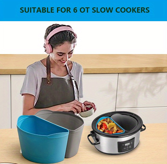 Air Fryer Silicone Liner, Slow Stew Pot High-temperature Resistant