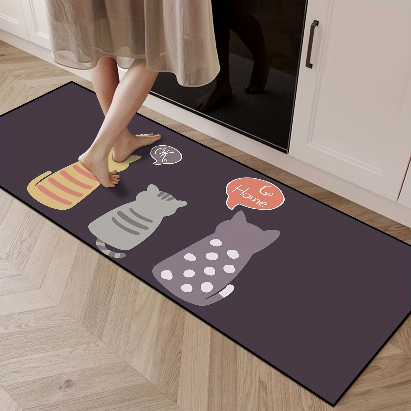 que material elijo para la alfombra de mi cocina? • AO tienda online  alfombras