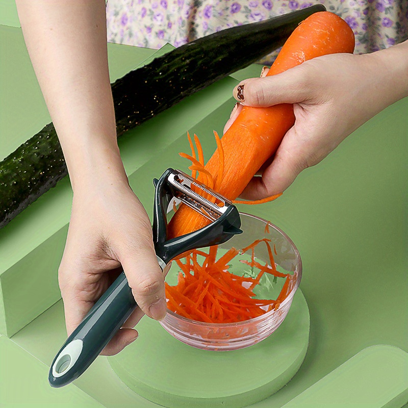 Pampered Chef Vegetable Peeler vs Serrated Peeler 