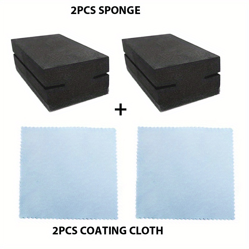 Crystal Plated Oil Absorbing Sponge Plate+cloth Car Paint Temu