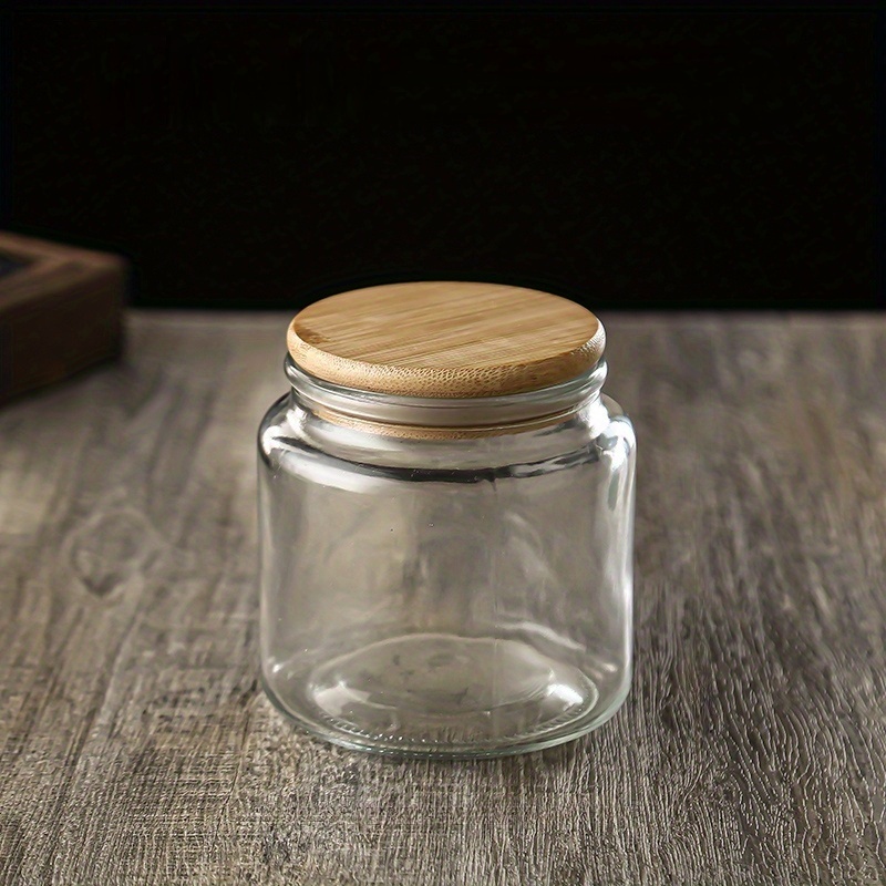 Glass Storage Jar Candy Jars With Lids Food Storage - Temu