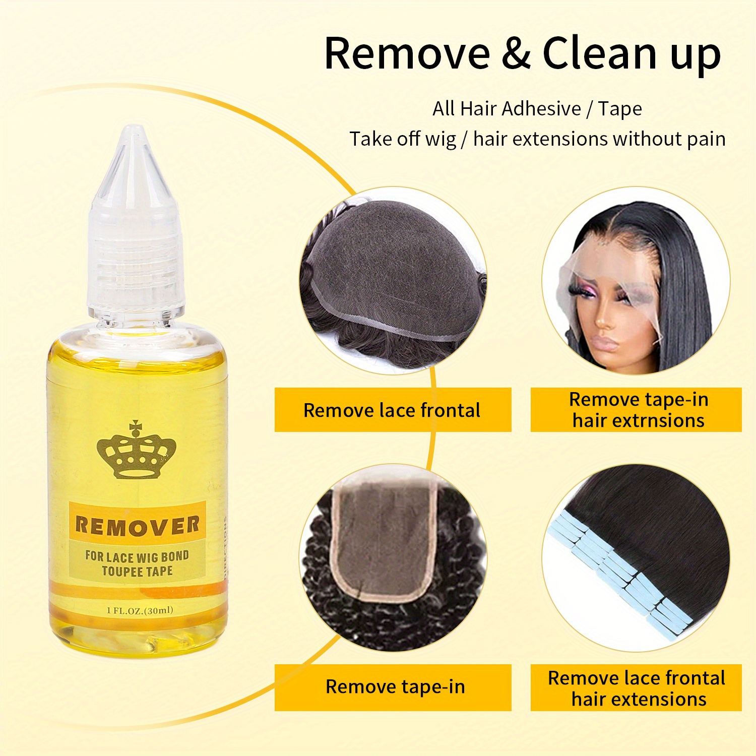 Waterproof Lace Wig Glue for Hair Extensions