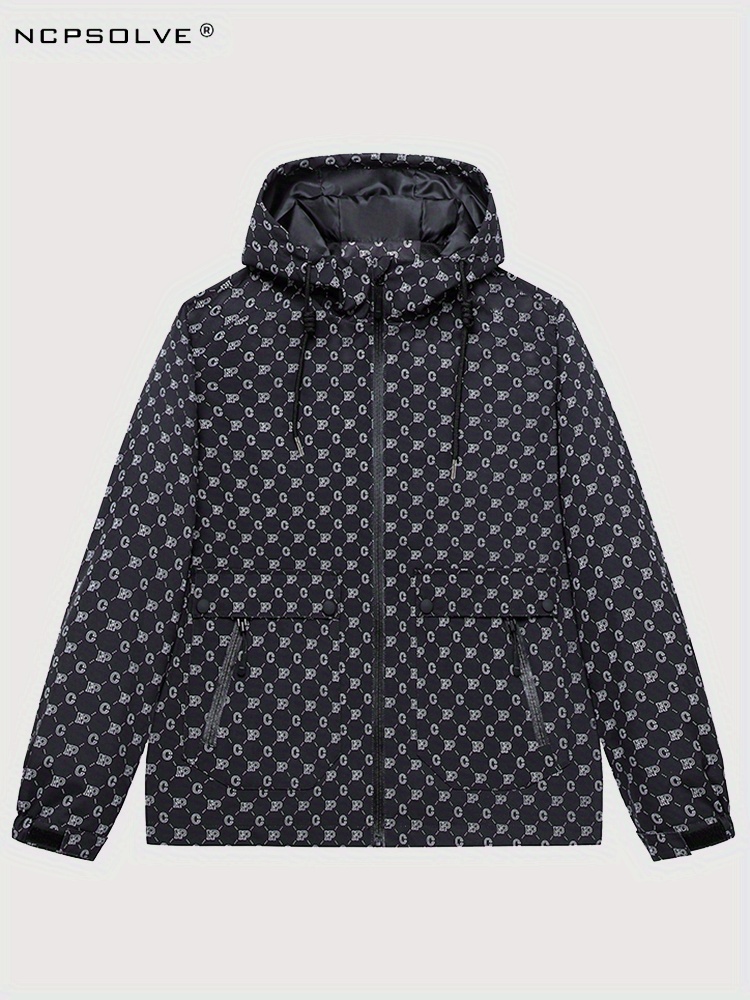 Louis Vuitton, Jackets & Coats, Louis Vuitton Monogram Water Repellent  Sporty Hooded Parka Windbreaker Jacket 36