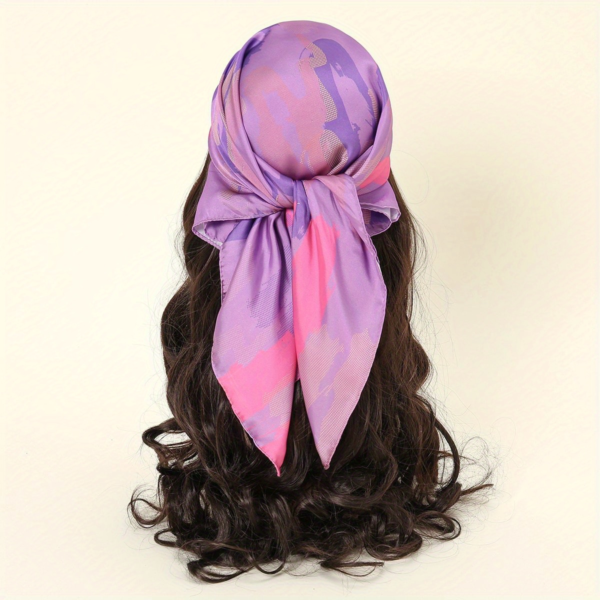 Boho Animal Pattern Square Scarf 70 Thin Sunscreen Headscarf Casual Neck Scarf