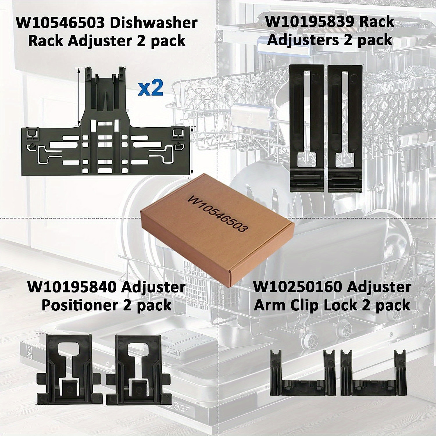 Whirlpool w10195840 sales