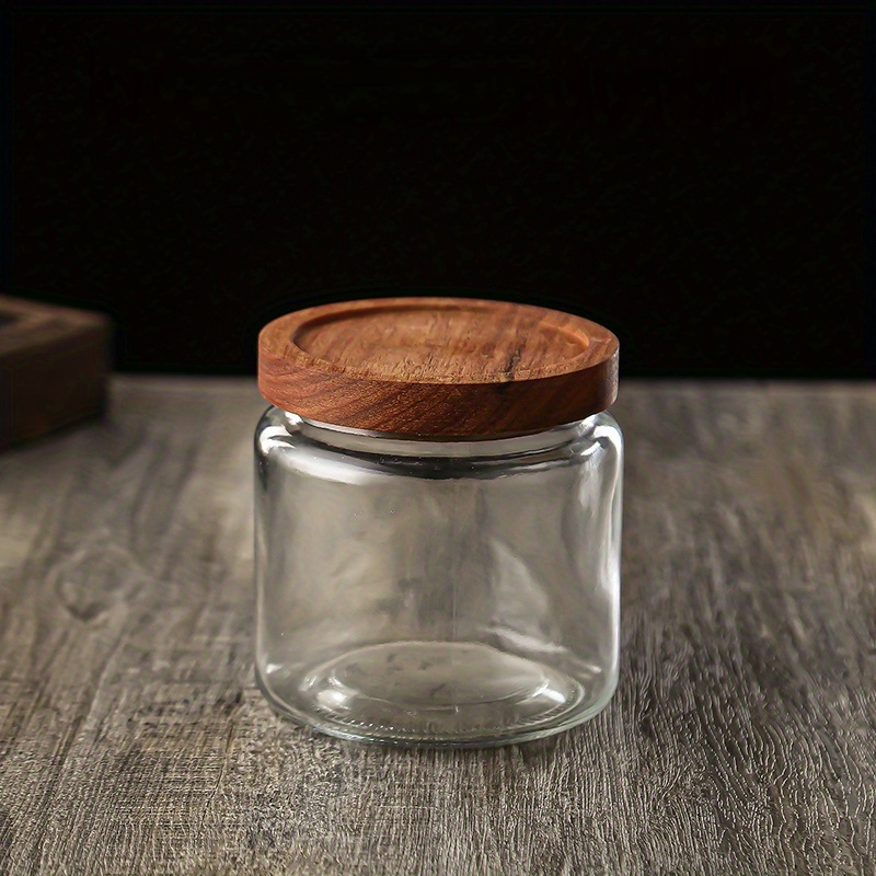 Glass Storage Jar Candy Jars With Lids Food Storage - Temu