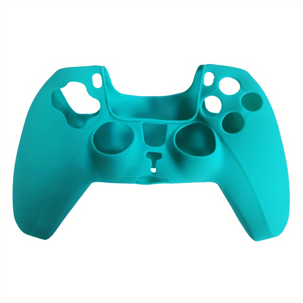 Kit 2 Capa Protetora Controle Ps5 Gamepad Silicone Azul