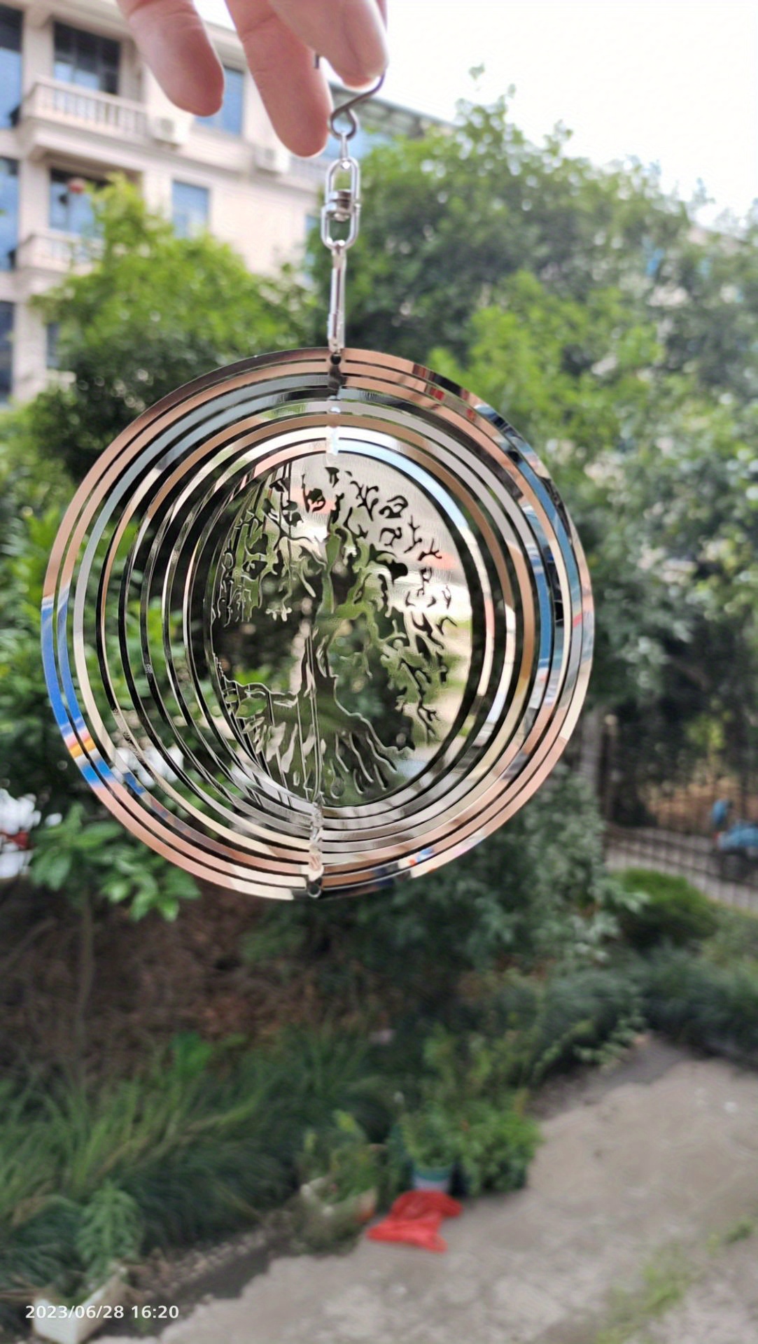 1pc 3D Love Hanging Wind Spinner Décor extérieur pour 3D Heart Garden Wind  Chimes Métal Yard Spinners 3D Acier inoxydable Spinner Love Gifts 3D  Spinner avec crochet rotatif à 360 ° - Temu Canada