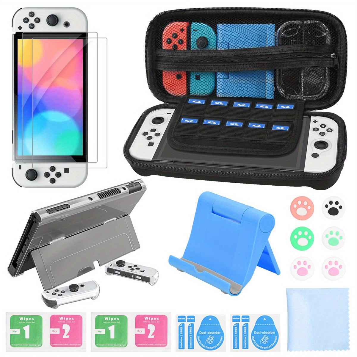 For Switch Oled Protective Hard Case Portable - Temu