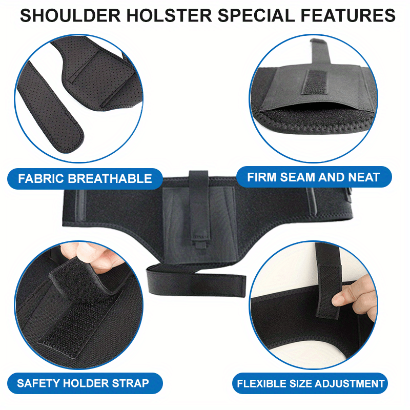 Quick Pull Shoulder Holster Belly Band Holster Concealed - Temu