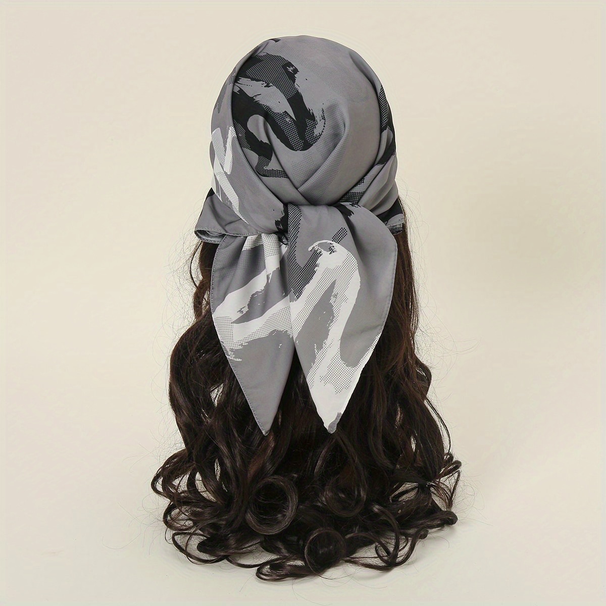 Boho Animal Pattern Square Scarf 70 Thin Sunscreen Headscarf Casual Neck Scarf