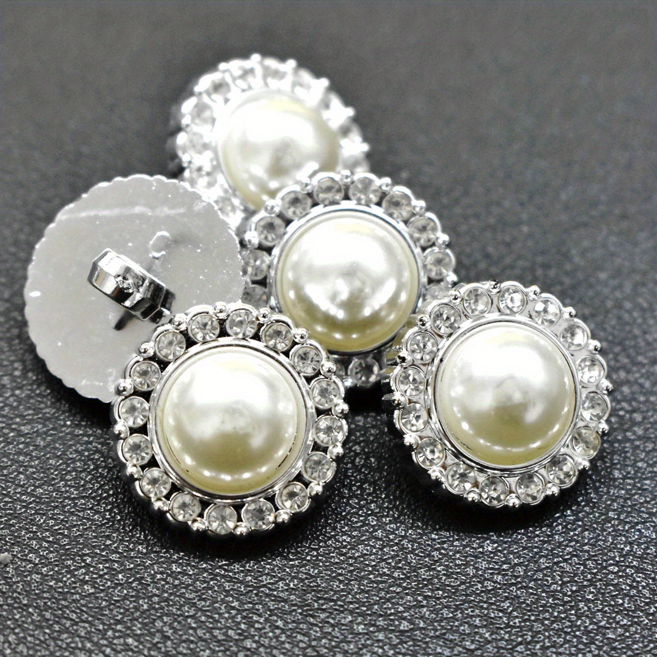 Round Sewing Pearl Buttons Mushroom Buttons For Clothing - Temu