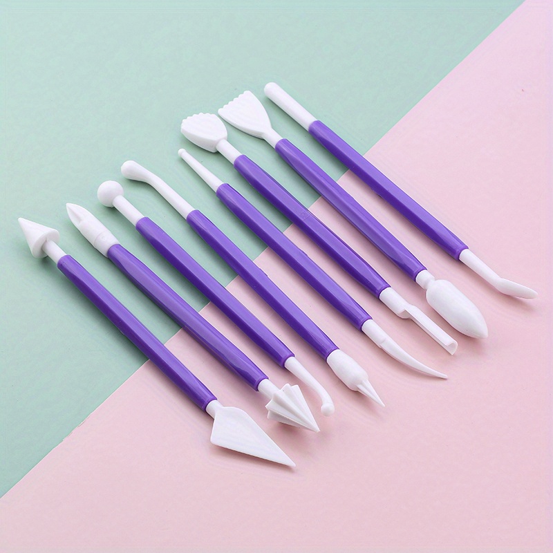 FONDANT MODELING TOOLS 8 Pcs 