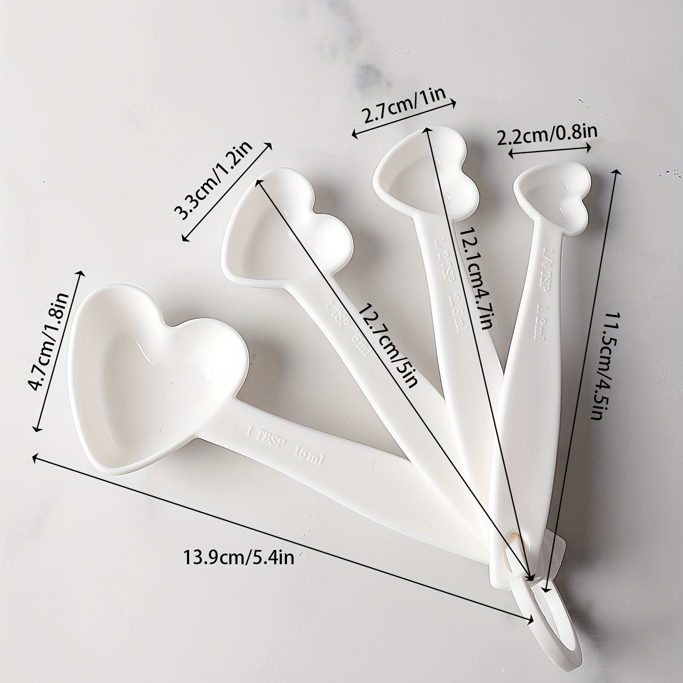 Heart Measuring Spoons