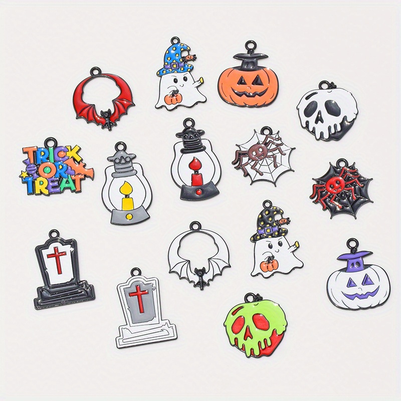 15pcs Accessoires D'Halloween Argentés De Mode Pour Hommes - Temu