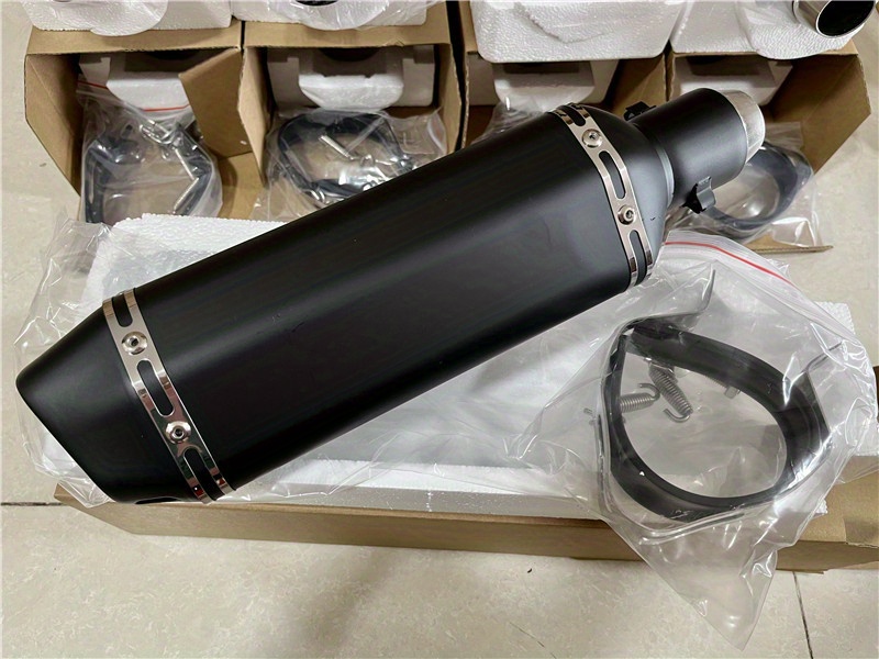 carbon fiber motorcycle exhaust muffler pipe 250cc 350cc 600cc   tube for   tmax530 msx125 gsr600 details 18