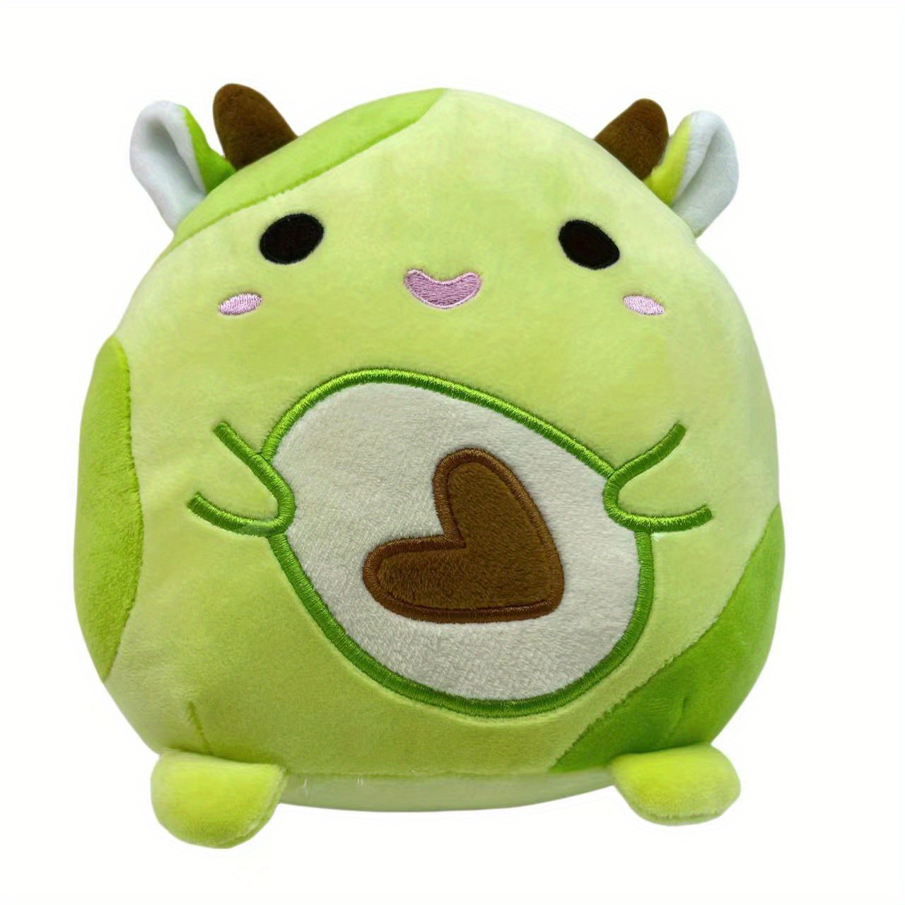 20cm- New Hot Selling Soft Candy Animal Pillow Green Avocado Cow