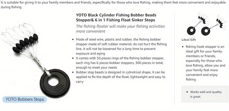 Rubber Bobber Stops 1 Float Sinker Stopper Oval Shape Column - Temu