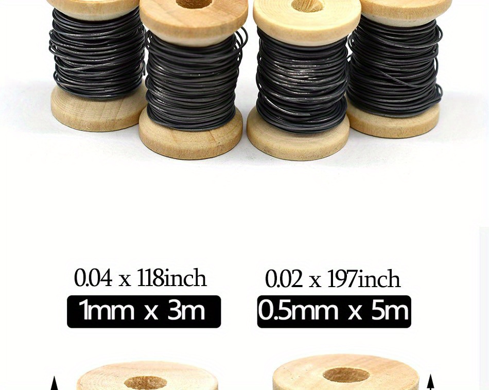 Premium Fly Tying Lead Wire Strong Durable Ø 1mm ø Spooled - Temu